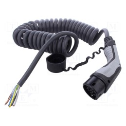 1 pcs x PHOENIX CONTACT - 1627130 - Cable: eMobility, 1x0.5mm2,5x6mm2, 480V, 26.6kW, IP44, 4m, 32A