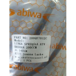 Clutch cable for quad atv 200 250 bashan dl 128cm