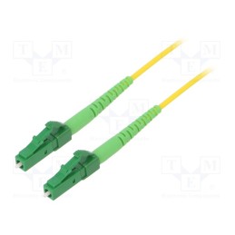 1 pcs x LOGILINK - FPSLC20 - Fiber patch cord, OS2, LC/APC,both sides, 20m, LSZH, yellow