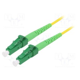 1 pcs x LOGILINK - FPSLC15 - Fiber patch cord, OS2, LC/APC,both sides, 15m, LSZH, yellow