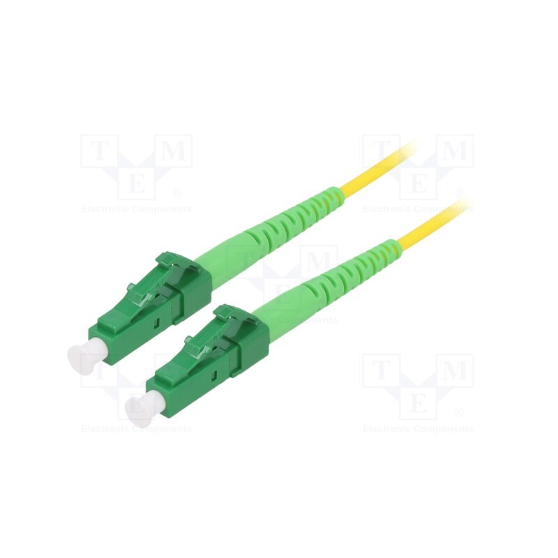 1 pcs x LOGILINK - FPSLC15 - Fiber patch cord, OS2, LC/APC,both sides, 15m, LSZH, yellow
