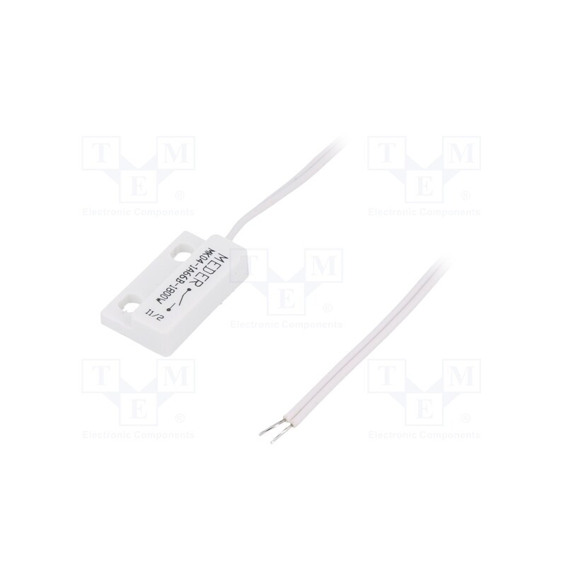 1 pcs x MEDER - MK04-1A66B-1800W - Reed switch, Pswitch: 10W, 23x13.9x5.9mm, Connection: lead 1,8m