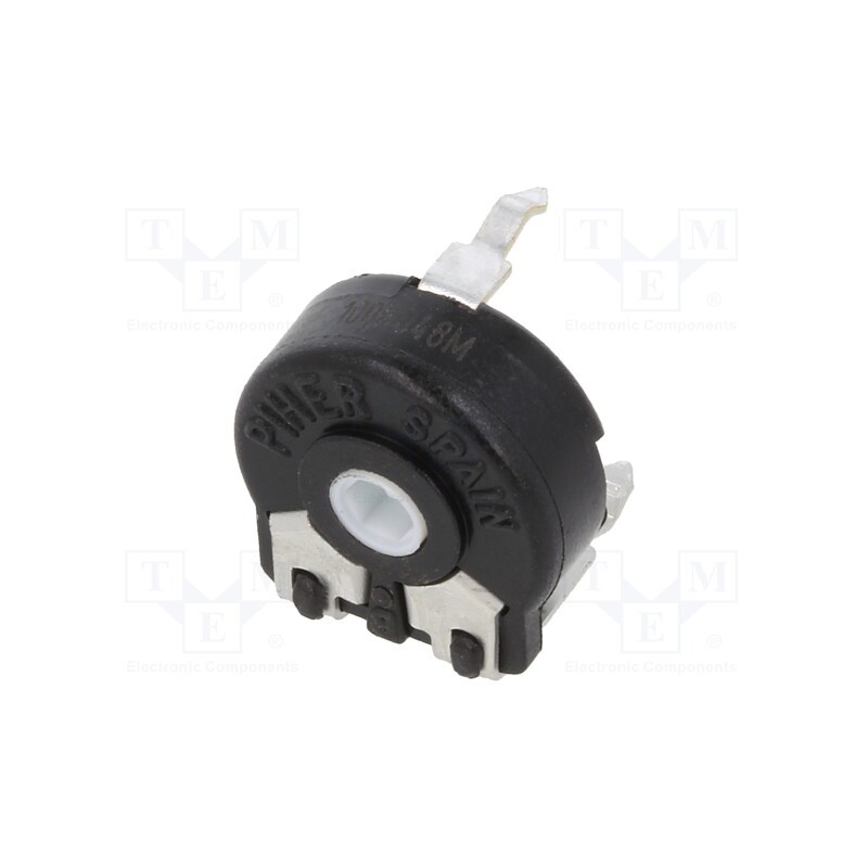 2 pcs x PIHER - PT10MV11-104A2020-S - Potentiometer: mounting, single turn,horizontal, 100kΩ, 150mW
