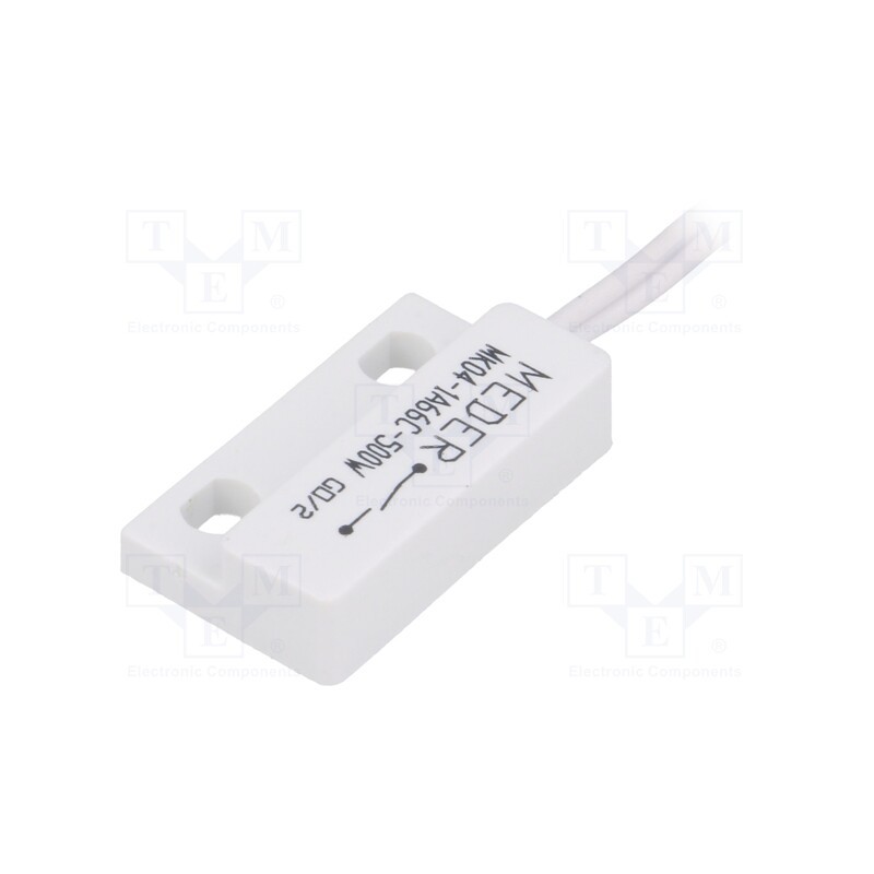 1 pcs x MEDER - MK04-1A66C-500W - Reed switch, Pswitch: 10W, 23x13.9x5.9mm, Connection: lead 0,5m