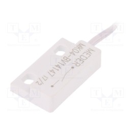 1 pcs x MEDER - MK04-BV14147 - Reed switch, Pswitch: 10W, 23x13.9x5.9mm, Connection: lead 1,3m
