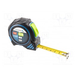 1 pcs x Hu00d6GERT TECHNIK - HT4M400 - Measuring tape, L: 3m, Width: 16mm, Class: II