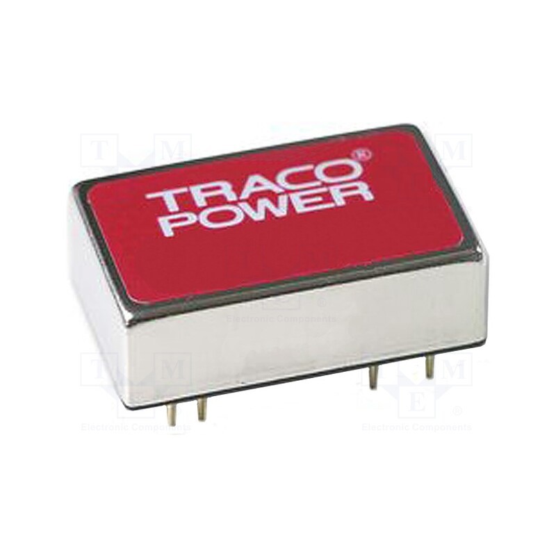 1 pcs x TRACO POWER - TEN 5-4810 - Converter: DC/DC, 5W, Uin: 36÷75V, Uout: 3.3VDC, Iout: 1200mA, DIP24
