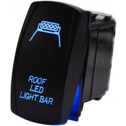 Roof light switch roof led light bar utv vehicles blue lights