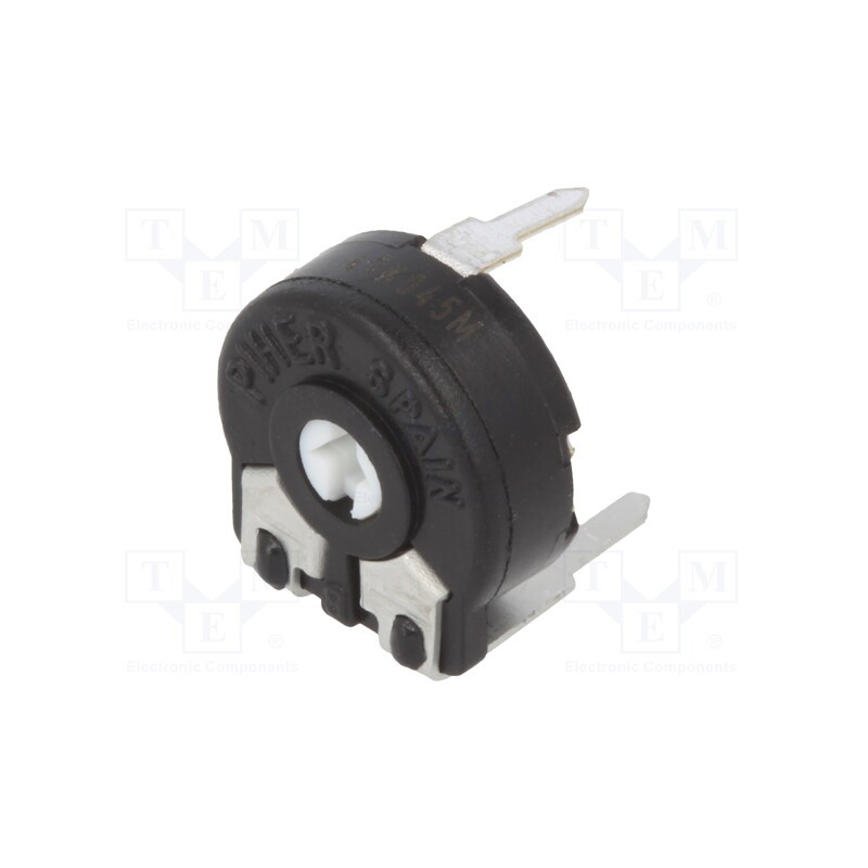 2 pcs x PIHER - PT10LV10-473A2020-PM-S - Potentiometer: mounting, single turn,horizontal, 47kΩ, 150mW
