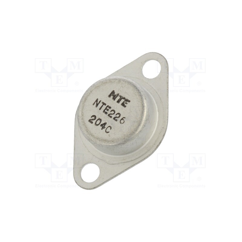 1 pcs x NTE Electronics - NTE226 - Transistor: PNP, bipolar, germanium, 35V, 2A, 12W, TO66