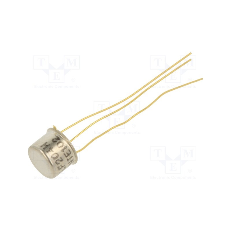 1 pcs x NTE Electronics - NTE102 - Transistor: PNP, bipolar, germanium, 24V, 150mA, 150mW, TO5
