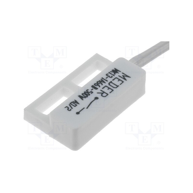 1 pcs x MEDER - MK13-1A66B-500W - Reed switch, Range: 10÷15AT, Pswitch: 10W, 23x13.9x5.9mm, 0.5A