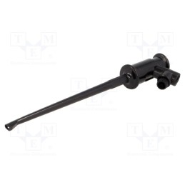 1 pcs x SCI - - - Clip-on probe, hook type, 3A, 60VDC, black, Grip capac: max.1.3mm