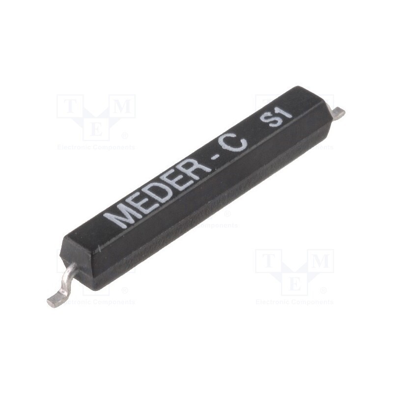 1 pcs x MEDER - MK15-C-2 - Reed switch, Range: 15÷20AT, Pswitch: 10W, 2.5x2.6x19.5mm, 1.25A