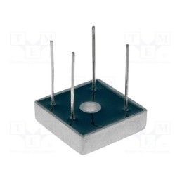 1 pcs x DC COMPONENTS - KBPC2502W - Bridge rectifier: single-phase, Urmax: 200V, If: 25A, Ifsm: 400A