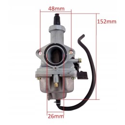 Carburettor PZ27 ATV Quad 125cc with lever choke