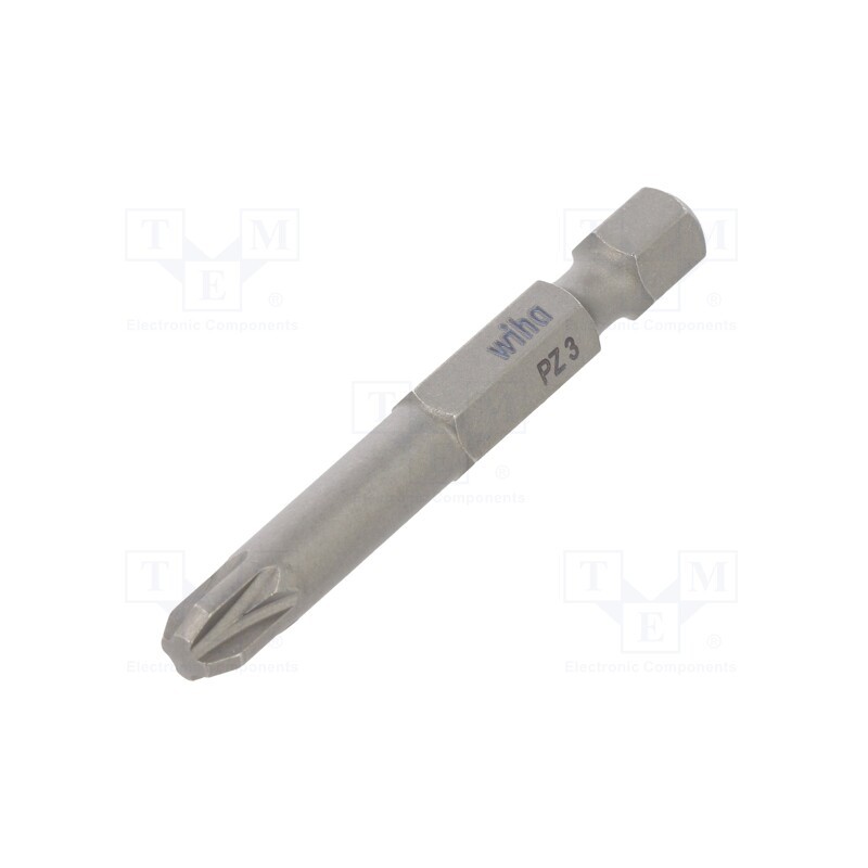 1 pcs x WIHA - 33708 - Screwdriver bit, Pozidriv®, PZ3, Overall len: 50mm, PROFESSIONAL