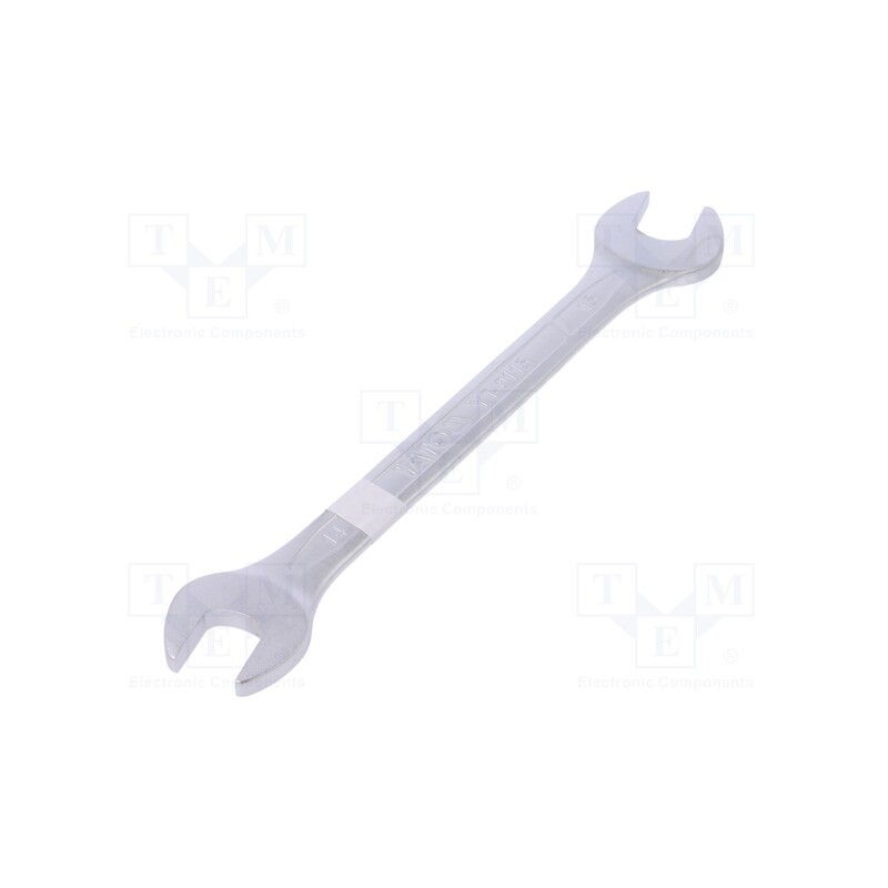 1 pcs x YATO - YT-0115 - Wrench, spanner, 14mm,15mm, Chrom-vanadium steel, satin