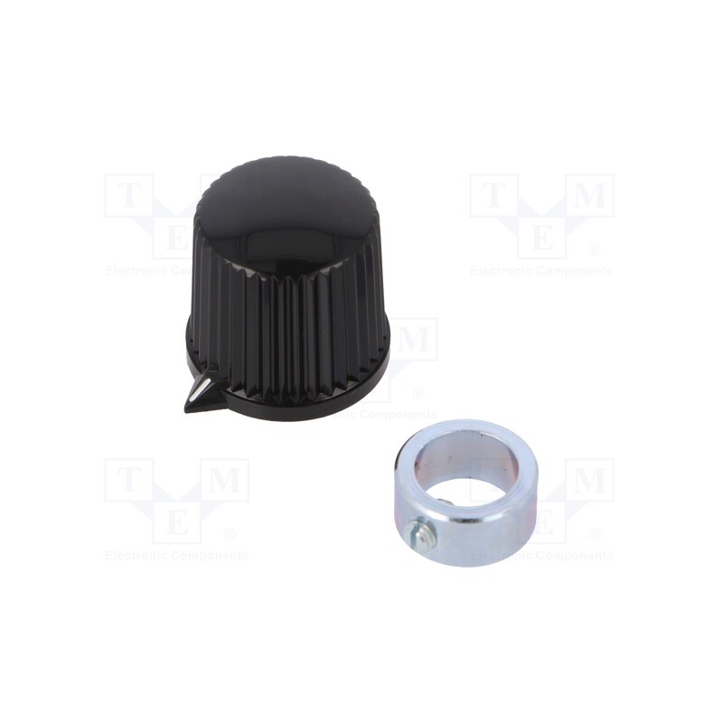 2 pcs x OKW - A1312560 - Knob, with pointer, thermoplastic, Øshaft: 6mm, Ø20.7x19.7mm