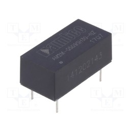 1 pcs x AIMTEC - AM2M-0509SH30-NZ - Converter: DC/DC, 2W, Uin: 4.5÷5.5V, Uout: 9VDC, Iout: 222mA, DIP14