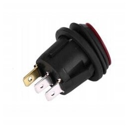 Switch universal switch red 100 waterproof on off on