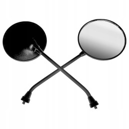 Round mirrors m8 atv quad bashan loncin romet