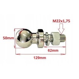 Atv hitch ball, quad hitch, trailer hitch