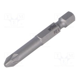 1 pcs x WIHA - 33707 - Screwdriver bit, Pozidriv®, PZ2, Overall len: 50mm, PROFESSIONAL