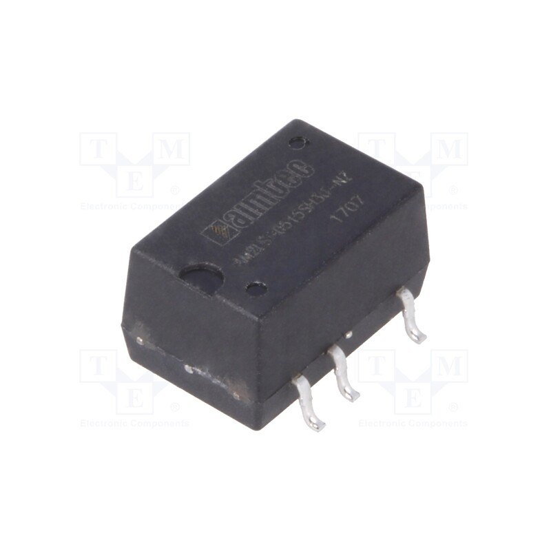 1 pcs x AIMTEC - AM2LS-0515SH30-NZ - Converter: DC/DC, 2W, Uin: 4.5÷5.5V, Uout: 15VDC, Iout: 133mA, SMD
