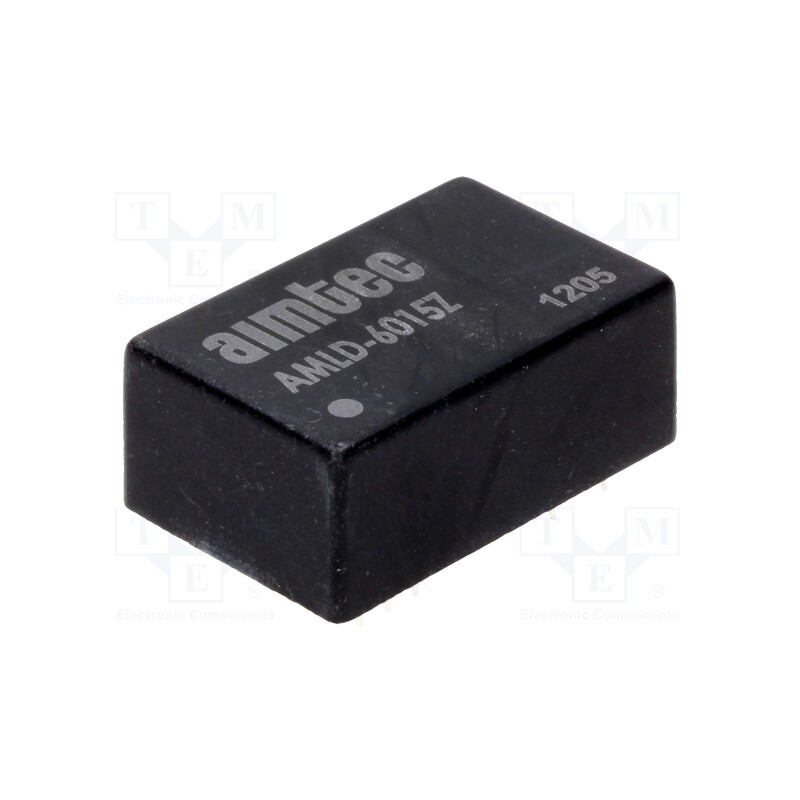 1 pcs x AIMTEC - AMLD-6015Z - Converter: DC/DC, Uin: 7÷60V, Uout: 2÷57VDC, Iout: 150mA, DIP24, AML