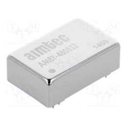 1 pcs x AIMTEC - AM8T-4805SZ - Converter: DC/DC, 8W, Uin: 36÷72V, Uout: 5VDC, Iout: 1.5A, DIP24
