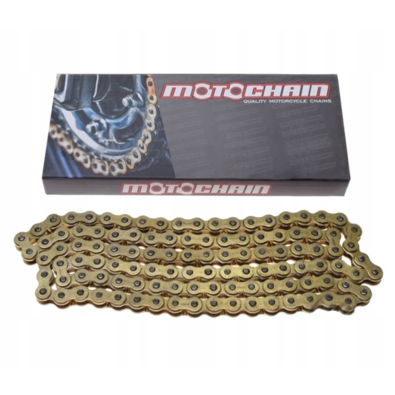 ATV 150 200 250 drive chain 112 428h gold