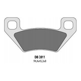 Brake pads delta breaking db2011 qd d kh395