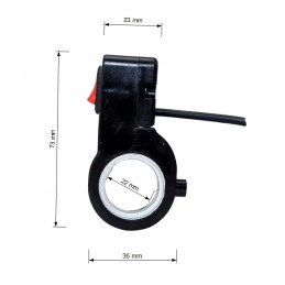 Motorcycle on off switch 22 mm