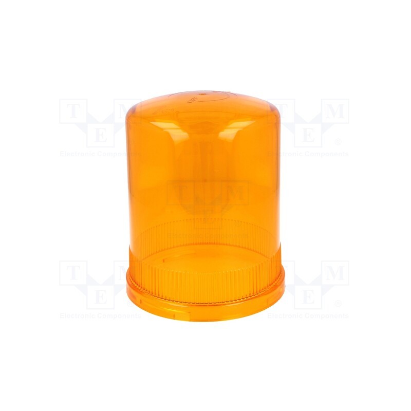 1 pcs x MOFLASH SIGNALLING - 50064 - Cloche, orange, IP65, Ø150x205mm, Mat: ABS