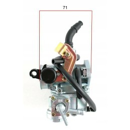 Carburetor for ATV 110 125, cable choke, tap PZ20