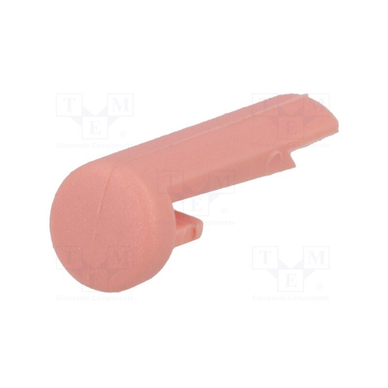 2 pcs x OKW - A1101003 - Pointer, plastic, pink, push-in, pin, A10