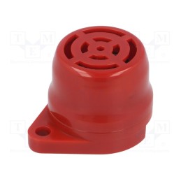 1 pcs x MOFLASH SIGNALLING - AE30M-FT-02 - Signaller: sound, buzzer, 10÷28VDC, 75dB, AE30M, IP34, red