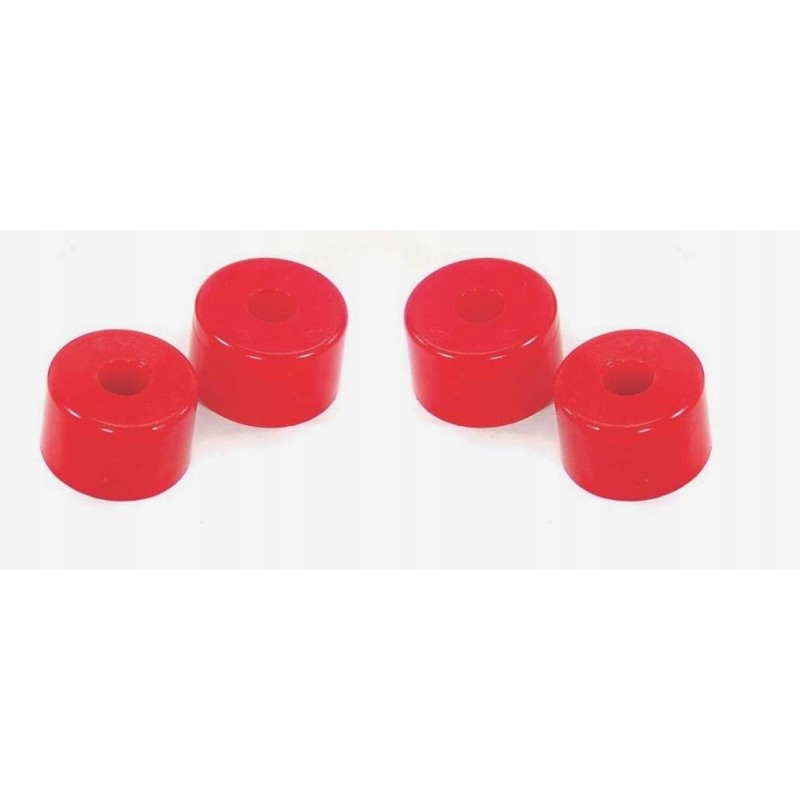 Set of elastomers for flexx system handlebars, 4 pcs, red