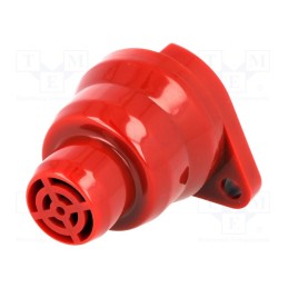 1 pcs x MOFLASH SIGNALLING - AE30M-TT-02 - Signaller: sound, buzzer, 10÷28VDC, 75dB, AE30M, IP34, red