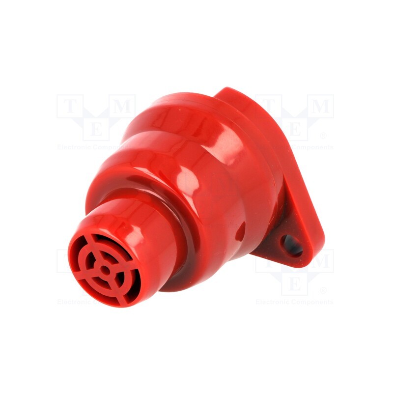 1 pcs x MOFLASH SIGNALLING - AE30M-TT-02 - Signaller: sound, buzzer, 10÷28VDC, 75dB, AE30M, IP34, red