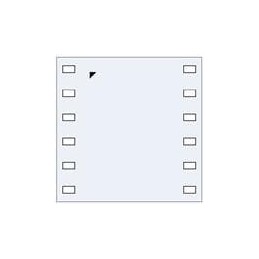 1 pcs : MAX33250EELC+ - RS-232 Interface IC 600V Isolated 2Tx/2Rx and 1Tx/1Rx RS-232 Transceiver with 15kV ESD and Integrated Ca