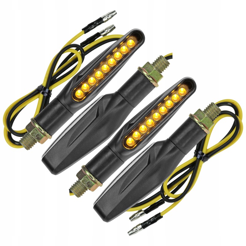 4x slim LED turn signals, approval