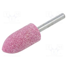 1 pcs x PG PROFESSIONAL - ML.008 - Grindingstone, Ø: 20mm, Ø: 6mm, Tip mat: aluminium oxide