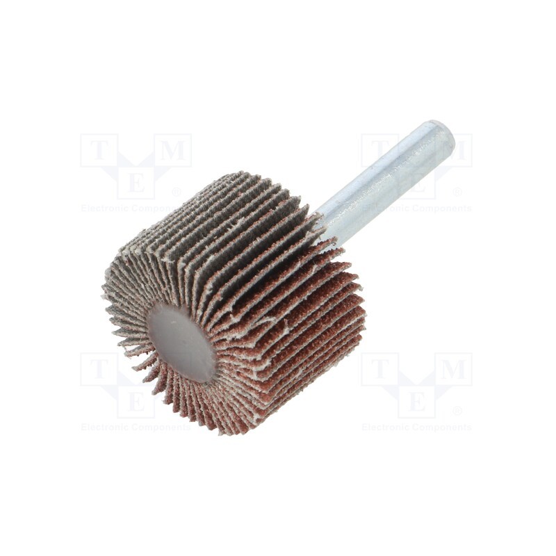 1 pcs x PG PROFESSIONAL - RG.006 - Wheel, Granularity: 60, Mounting: rod 6mm, with lever, Ø30x20mm