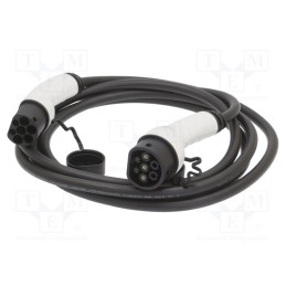 1 pcs x DIGITUS - DK-1P32-075 - Cable: eMobility, 1x0.75mm2,3x6mm2, 230V, 7.4kW, IP55, 7.5m, 32A