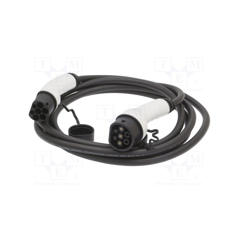 1 pcs x DIGITUS - DK-1P32-075 - Cable: eMobility, 1x0.75mm2,3x6mm2, 230V, 7.4kW, IP55, 7.5m, 32A