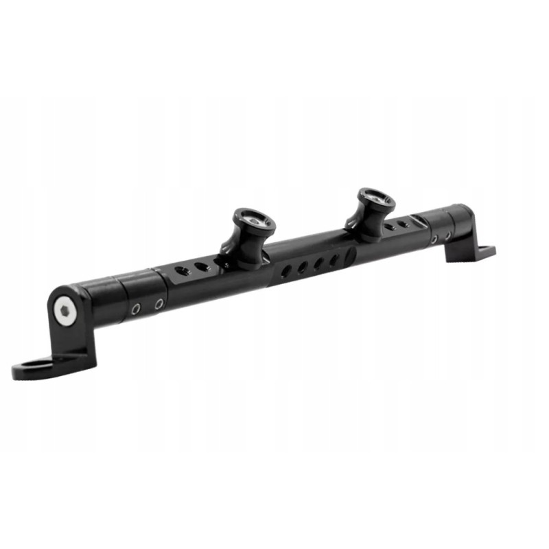 Handlebar crossbar with holes M6 M8 black