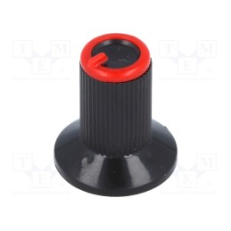 2 pcs x SR PASSIVES - - - Knob: slider, yellow, 24x11x10mm, Width shaft 4mm, plastic