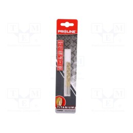 1 set x PROLINE - 77845K - Drill bit, for metal, Ø: 4.5mm, 2pcs, Features: grind blade